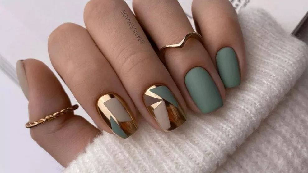 Fabulous Nail Art Designs 2023  Manicura de uñas Uñas de color malva  Tutoriales de manicura